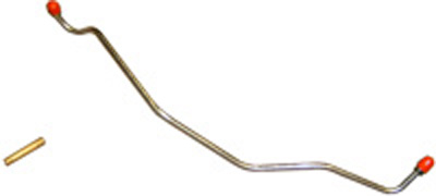 1962-64 FUEL LINE, F TO R,6 CYL/283, 5/16 STAINLESS STEEL (EA)